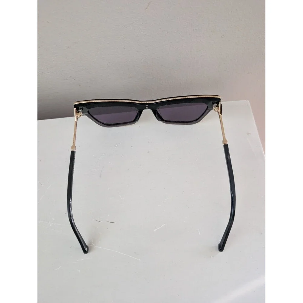 Karen Walker Dark Matter Black Sunglasses